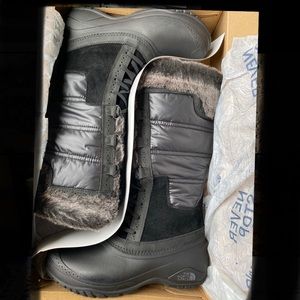 The North Face Shellista II Tall Boots sz 9 Black